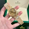 Super Clone Rolex Day-Date II Champagne Dial 228238 40 mm — case and bezel