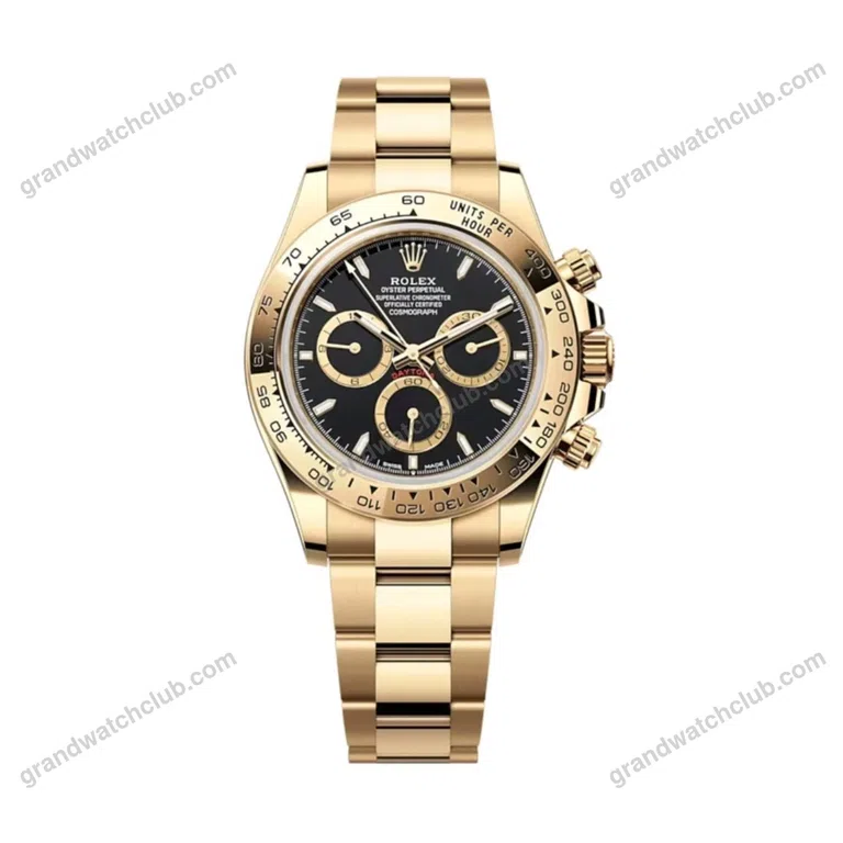 Super Clone Rolex Daytona Black Dial 126508