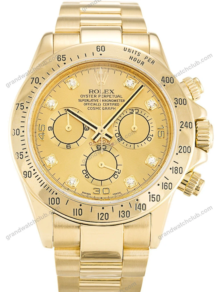 Super Clone Rolex Daytona Champagne Dial 116528
