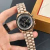 Super Clone Omega 42mm Steel — dial close-up