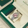 Super Clone Rolex Datejust Pink Diamond Dial 278274-0032 31 mm — side profile