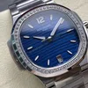 Super Clone Patek Philippe Nautilus 7118/1200A-001 35.2mm Blue Dial Steel — view 9