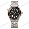 Super Clone Omega Seamaster Diver 300M 210.20.42.20.01.001 42mm Black Dial