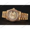 Super Clone Rolex Day-Date Gold Dial 1453954 37 mm — case and bezel