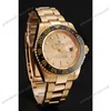 Super Clone Rolex GMT-Master II Gold Dial 1453749 — case and bezel