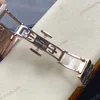 Super Clone Patek Philippe Cubitus 5821/1AR-001 45mm Chocolate Dial Rose Gold — on leather display