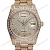 Super Clone Rolex Day-Date Diamond Dial 621615 37 mm