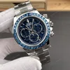 Super Clone Rolex Cosmograph Daytona Artisans de Genève Blue Skeleton Sapphire Bezel 116520 – Swiss SuperClone - photo 8