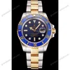 Super Clone Rolex Submariner Blue Dial PR16233B β dial close-up