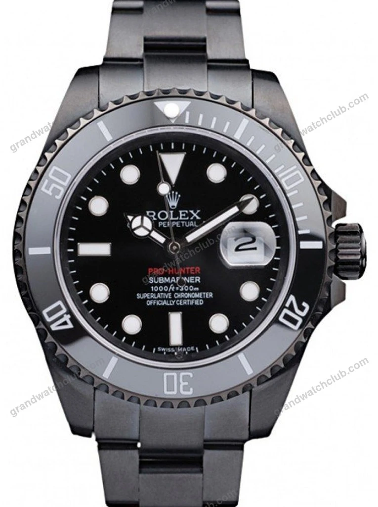 Super Clone Rolex Submariner Black Dial PRHUNTERPRO