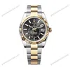 Super Clone Rolex Sky-Dweller Bright black Dial 336933 Oyster