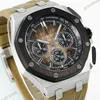 Super Clone Audemars Piguet Offshore Selfwinding Chronograph 26420 42mm Smoke Dial – — side profile