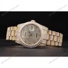 Super Clone Rolex Day-Date Diamond Dial 621615 37 mm — side profile