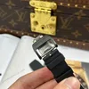 Super Clone Richard Mille RM 35 Richard Mille Americas Toro 42mm Black Ceramic – — on leather display