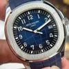 Super Clone Patek Philippe Aquanaut Rubber Strap Steel — side profile