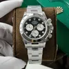 Super Clone Rolex Daytona Bright black Dial 126509 — dial close-up