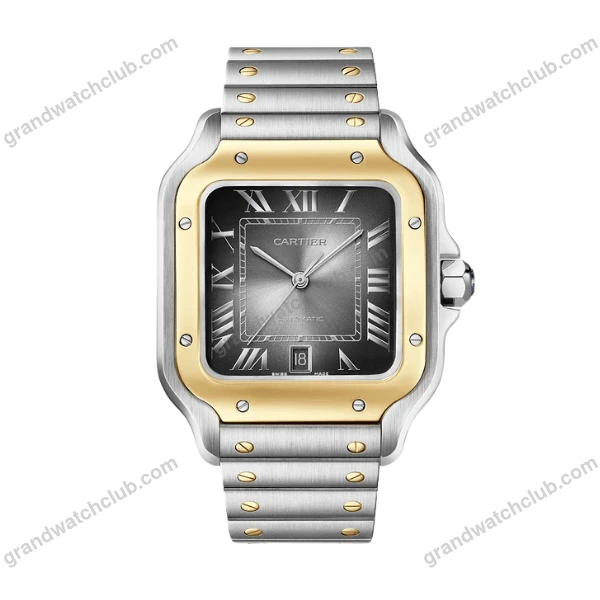 Super Clone Cartier Santos De Cartier CRW2SA0030 Demi Yellow Gold
