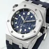 Super Clone Audemars Piguet Royal Oak Offshore Diver 15720ST 42mm Blue Dial — bracelet detail