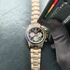 Super Clone Rolex Cosmograph Daytona Rainbow Everose Gold Black Dial 116595RBOW – Swiss SuperClone - photo 10