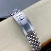 Super Clone Rolex GMT-Master II 126710GRNR “Bruce Wayne” Jubilee 2024 — on leather display