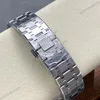 Super Clone Audemars Piguet Royal Oak 15500ST.OO.1220ST.02 41mm Grey Dial — clasp and links
