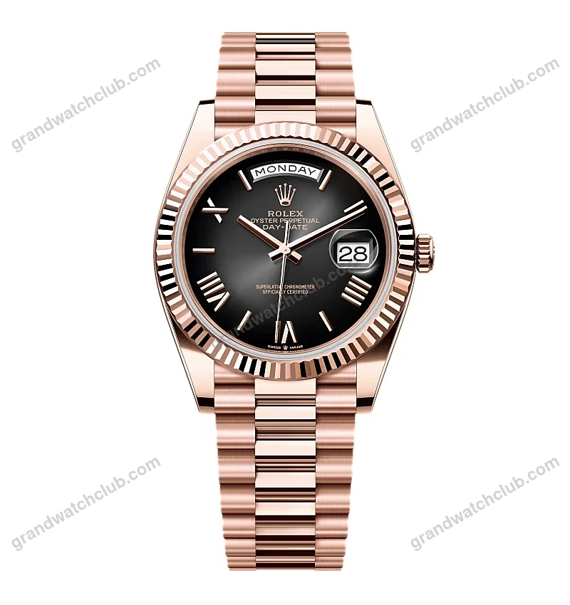 Super Clone Rolex Day-Date Slate Ombré Dial 228235-0055 40 mm
