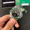 Super Clone Rolex Submariner Black Dial 126610LV “Starbucks” — clasp and links