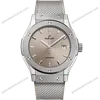 Super Clone Hublot Classic Fusion 42mm Sundunt Dial Titanium