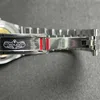 Super Clone Rolex Land-Dweller 40 mm Ice Blue Dial (2025) — on leather display