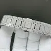Super Clone Audemars Piguet Royal Oak Frosted Gold 41mm Silver Dial Steel — side profile