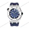 Super Clone Audemars Piguet Royal Oak Offshore Diver 15720ST 42mm Blue Dial
