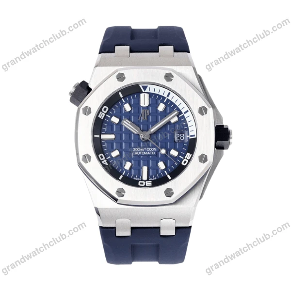 Super Clone Audemars Piguet Royal Oak Offshore Diver 15720ST 42mm Blue Dial