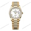 Super Clone Rolex Day-Date White Dial 128398tbr-0026 36 mm