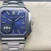 Super Clone Patek Philippe Cubitus 5821/1A-001 45mm Blue Dial — dial close-up