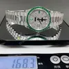 Super Clone Rolex Day-Date 40 Emerald Bezel Diamond Pavé Dial 228396TEM President – Swiss SuperClone - photo 3
