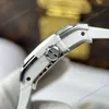 Super Clone Hublot Spirit Of Big Bang Titanium White Diamonds 665.NE.2010.LR.1604 — on leather display