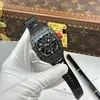 Super Clone Richard Mille RM 35-03 Richard Mille Rafael Nadal Carbon TPT 43mm – — dial close-up
