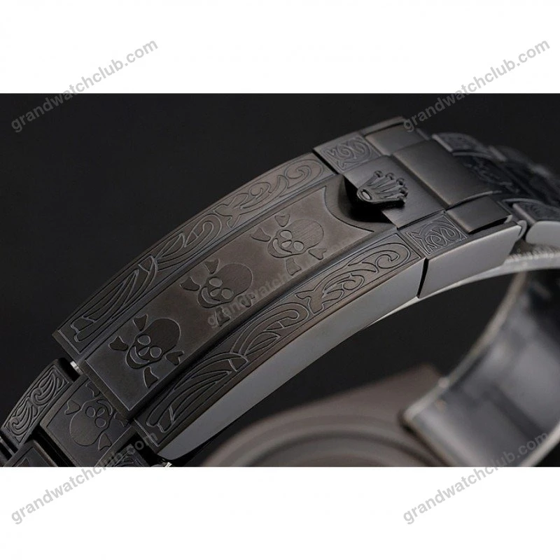 Super Clone Rolex Submariner Brown Dial 1454075 — movement / caseback view
