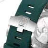 Super Clone Audemars Piguet Royal Oak Offshore 26405ce 44mm Green — on leather display