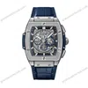 Super Clone Hublot Spirit Of Big Bang 642.NX.7170.RX 642NX7170RX 44mm Blue Dial Titanium V2 –