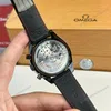 Super Clone Omega Speedmaster Dark Side of The Moon Black Black 311.92.44.51.01.005 44mm Black Ceramic — view 9