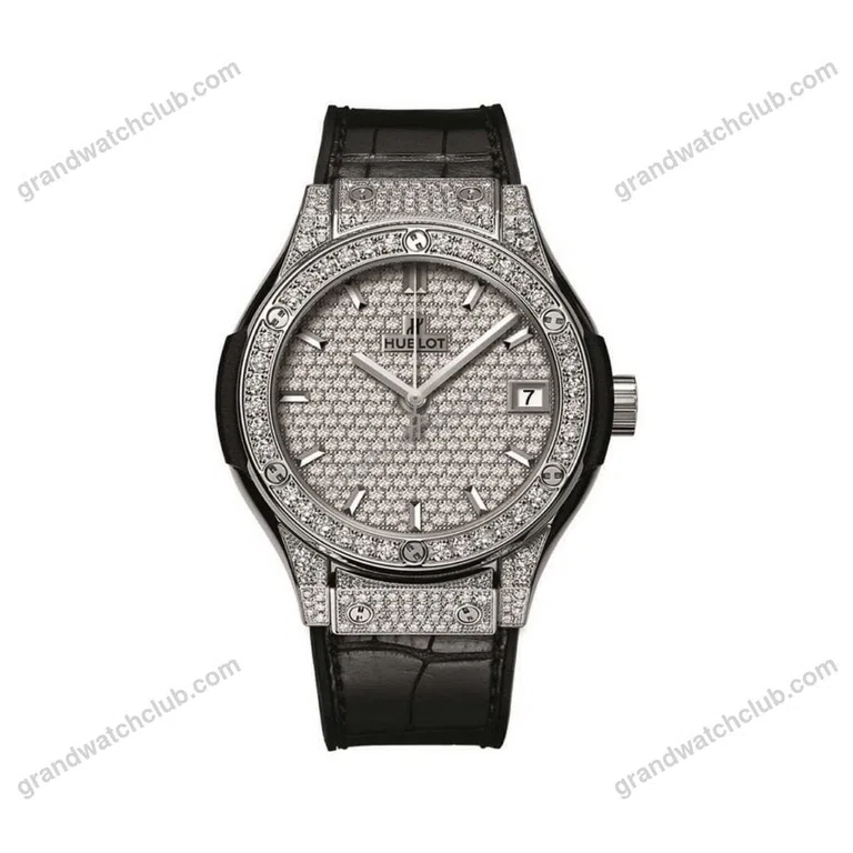 Super Clone Hublot Classic Fusion Diamonds Moissanite Pave 38mm Dial Moissanite – Handcrafted Diamod