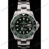 Super Clone Rolex GMT-Master II Green Dial SRL48 — dial close-up