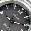 Super Clone Omega 38mm Steel — side profile