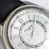 Super Clone Patek Philippe Calatrava 6007A Steel 40mm White Dial — case and bezel