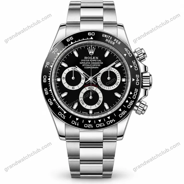Super Clone Rolex Daytona “Reverse Panda” Black Dial 116500LN – Swiss SuperClone