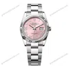 Super Clone Rolex Datejust Pink Roman Dial 126234-0032 36 mm