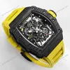 Super Clone Richard Mille RM 35-02 Richard Mille Rafael Nadal Yellow 44mm – — case and bezel