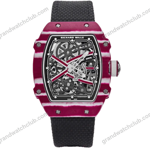 Super Clone Richard Mille RM 67-02 Richard Mille Italy White Carbon TPT Italy