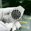 Super Clone Audemars Piguet Royal Oak Frosted Gold 41mm Black — bracelet detail